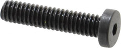 Holo-Krome - #8-32 UNC Hex Socket Drive, Low Socket Cap Screw - Alloy Steel, Black Oxide Finish, Fully Threaded, 3/4" Length Under Head - Caliber Tooling