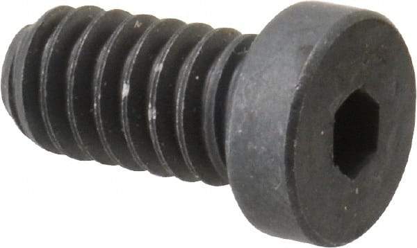 Holo-Krome - 1/4-20 UNC Hex Socket Drive, Low Socket Cap Screw - Alloy Steel, Black Oxide Finish, Fully Threaded, 1/2" Length Under Head - Caliber Tooling