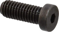 Holo-Krome - 3/8-16 UNC Hex Socket Drive, Low Socket Cap Screw - Alloy Steel, Black Oxide Finish, Fully Threaded, 1" Length Under Head - Caliber Tooling