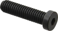 Holo-Krome - 3/8-16 UNC Hex Socket Drive, Low Socket Cap Screw - Alloy Steel, Black Oxide Finish, Fully Threaded, 1-1/2" Length Under Head - Caliber Tooling