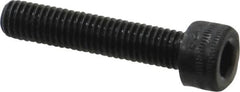 Holo-Krome - M5x0.80 Metric Coarse Hex Socket Drive, Socket Cap Screw - Grade 12.9 Alloy Steel, Black Oxide Finish, Fully Threaded, 25mm Length Under Head - Caliber Tooling