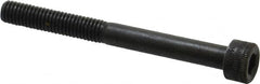 Holo-Krome - M5x0.80 Metric Coarse Hex Socket Drive, Socket Cap Screw - Grade 12.9 Alloy Steel, Black Oxide Finish, Partially Threaded, 50mm Length Under Head - Caliber Tooling