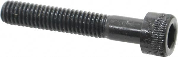 Holo-Krome - M6x1.00 Metric Coarse Hex Socket Drive, Socket Cap Screw - Grade 12.9 Alloy Steel, Black Oxide Finish, Partially Threaded, 35mm Length Under Head - Caliber Tooling