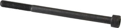 Holo-Krome - M6x1.00 Metric Coarse Hex Socket Drive, Socket Cap Screw - Grade 12.9 Alloy Steel, Black Oxide Finish, Partially Threaded, 90mm Length Under Head - Caliber Tooling