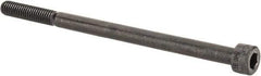 Holo-Krome - M6x1.00 Metric Coarse Hex Socket Drive, Socket Cap Screw - Grade 12.9 Alloy Steel, Black Oxide Finish, Partially Threaded, 100mm Length Under Head - Caliber Tooling