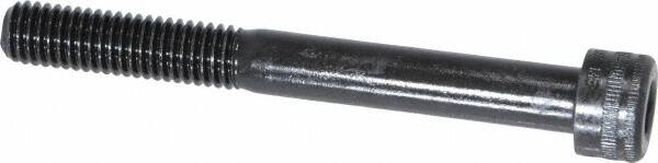 Holo-Krome - M8x1.25 Metric Coarse Hex Socket Drive, Socket Cap Screw - Grade 12.9 Alloy Steel, Black Oxide Finish, Partially Threaded, 70mm Length Under Head - Caliber Tooling