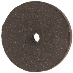 Cratex - 7/8" Diam x 1/8" Hole x 1/8" Thick, Surface Grinding Wheel - Medium Grade - Caliber Tooling