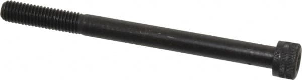 Holo-Krome - M8x1.25 Metric Coarse Hex Socket Drive, Socket Cap Screw - Grade 12.9 Alloy Steel, Black Oxide Finish, Partially Threaded, 100mm Length Under Head - Caliber Tooling