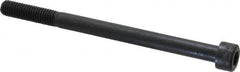 Holo-Krome - M8x1.25 Metric Coarse Hex Socket Drive, Socket Cap Screw - Grade 12.9 Alloy Steel, Black Oxide Finish, Partially Threaded, 110mm Length Under Head - Caliber Tooling