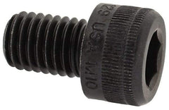 Holo-Krome - M10x1.50 Metric Coarse Hex Socket Drive, Socket Cap Screw - Grade 12.9 Alloy Steel, Black Oxide Finish, Fully Threaded, 15mm Length Under Head - Caliber Tooling