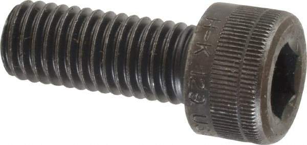 Holo-Krome - M10x1.50 Metric Coarse Hex Socket Drive, Socket Cap Screw - Grade 12.9 Alloy Steel, Black Oxide Finish, Fully Threaded, 25mm Length Under Head - Caliber Tooling