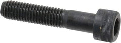 Holo-Krome - M10x1.50 Metric Coarse Hex Socket Drive, Socket Cap Screw - Grade 12.9 Alloy Steel, Black Oxide Finish, Partially Threaded, 50mm Length Under Head - Caliber Tooling