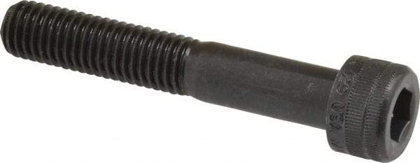 Holo-Krome - M10x1.50 Metric Coarse Hex Socket Drive, Socket Cap Screw - Grade 12.9 Alloy Steel, Black Oxide Finish, Partially Threaded, 60mm Length Under Head - Caliber Tooling