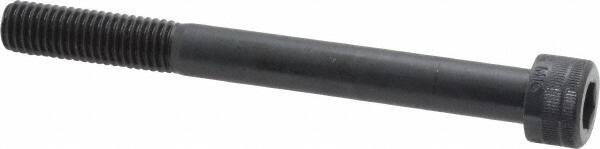 Holo-Krome - M10x1.50 Metric Coarse Hex Socket Drive, Socket Cap Screw - Grade 12.9 Alloy Steel, Black Oxide Finish, Partially Threaded, 100mm Length Under Head - Caliber Tooling