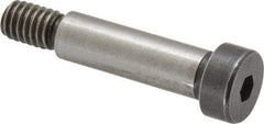 Holo-Krome - 3/8" Shoulder Diam x 1-1/4" Shoulder Length, 5/16-18 UNRC, Hex Socket Shoulder Screw - 8 Alloy Steel, Uncoated, 0.543 to 0.562" Head Diam - Caliber Tooling