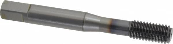 OSG - M8x1.25 Metric Coarse D5 Thread Limit Bottoming Thread Forming Tap - Powdered Metal High Speed Steel, TiCN Finish, 2-23/32" OAL, 1-1/8" Thread Length, Right Hand Thread, Series EXOTAP NRT - Caliber Tooling