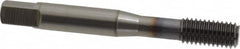 OSG - M8x1.25 Metric Coarse D9 Thread Limit Bottoming Thread Forming Tap - Powdered Metal High Speed Steel, TiCN Finish, 2-23/32" OAL, 1-1/8" Thread Length, Right Hand Thread, Series EXOTAP NRT - Exact Industrial Supply