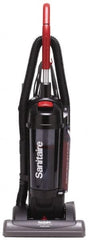 Sanitaire - Single Motor Bagless Heavy-Duty Upright Vacuum Cleaner - 15" Cleaning Width, 10" Amps, Comfort Hand Grip, Black - Caliber Tooling