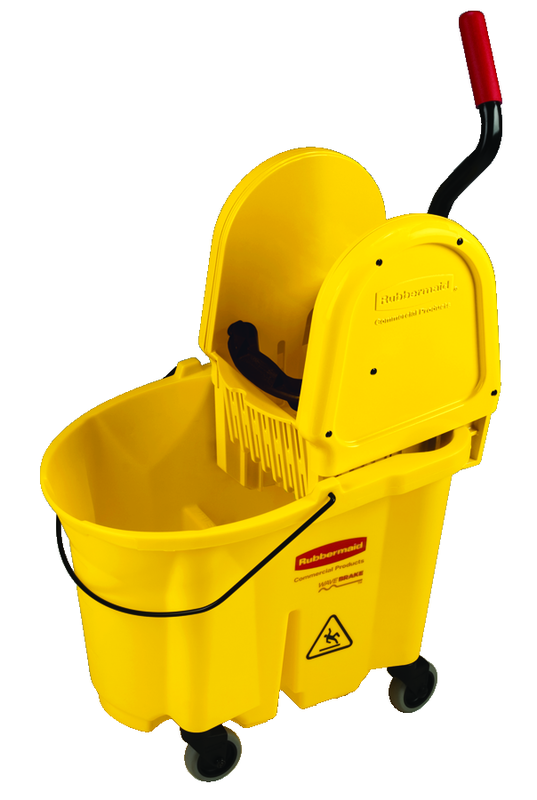 Mop Bucket & Wringer - #29538; 35 Quart Capacity - Caliber Tooling