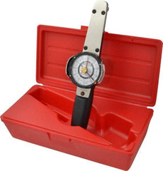 Proto - 3/8" Drive Dial Torque Wrench - 30 N/m Torque, 10" OAL, Fixed Head - Caliber Tooling