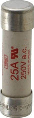 Cooper Bussmann - 250 VAC/VDC, 15 Amp, Fast-Acting Semiconductor/High Speed Fuse - 50.8mm OAL, 200 (RMS), 50 at DC kA Rating, 9/16" Diam - Caliber Tooling