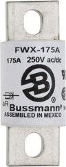 Cooper Bussmann - 250 VAC/VDC, 175 Amp, Fast-Acting Semiconductor/High Speed Fuse - Stud Mount Mount, 3-1/8" OAL, 200 (RMS), 50 at DC kA Rating, 1-7/32" Diam - Caliber Tooling