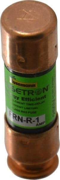 Cooper Bussmann - 125 VDC, 250 VAC, 1 Amp, Time Delay General Purpose Fuse - Fuse Holder Mount, 50.8mm OAL, 20 at DC, 200 (RMS) kA Rating, 9/16" Diam - Caliber Tooling