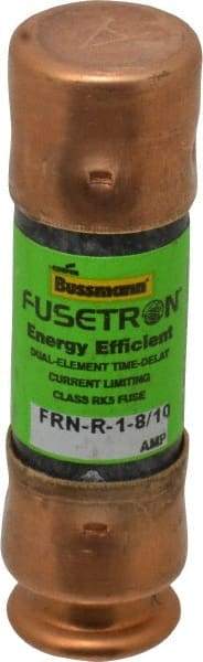 Cooper Bussmann - 125 VDC, 250 VAC, 1.8 Amp, Time Delay General Purpose Fuse - Fuse Holder Mount, 50.8mm OAL, 20 at DC, 200 (RMS) kA Rating, 9/16" Diam - Caliber Tooling