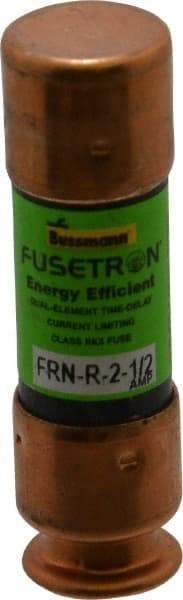 Cooper Bussmann - 125 VDC, 250 VAC, 2.5 Amp, Time Delay General Purpose Fuse - Fuse Holder Mount, 50.8mm OAL, 20 at DC, 200 (RMS) kA Rating, 9/16" Diam - Caliber Tooling