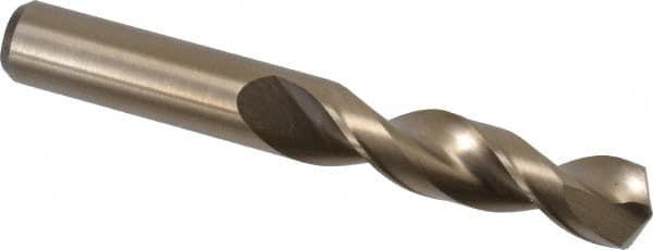 Cleveland - 33/64" 135° Parabolic Flute Cobalt Screw Machine Drill Bit - Caliber Tooling