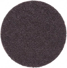 Norton - 2" Diam, 50 Grit Aluminum Oxide Adhesive PSA Disc - Coarse Grade, Brown, X Weighted Backing, Flexible - Caliber Tooling