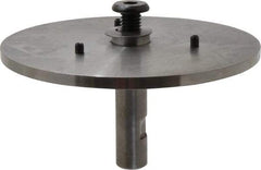 Weiler - 7/8" Arbor Hole to 3/4" Shank Diam Drive Arbor - For 6" Weiler Disc Brushes, Attached Spindle, Flow Through Spindle - Caliber Tooling