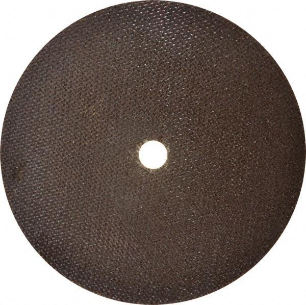 Norton - 7" 60 Grit Aluminum Oxide Cutoff Wheel - 0.06" Thick, 5/8" Arbor, 8,730 Max RPM, Use with Circular Saws - Caliber Tooling