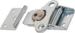 Value Collection - 3.43" Long x 2-3/4" Wide x 0.670" High, Draw Latch - Steel, with Zinc Plate, Bright Chromate Dip Finish - Caliber Tooling