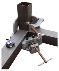 Strong Hand Tools - Fixed Angle, 3 Axes, 5.32" Long, 2-1/4" Jaw Height, 4-3/4" Max Capacity, Steel Angle & Corner Clamp - 90° Clamping Angle - Caliber Tooling