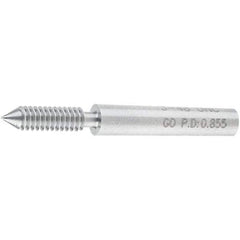 SPI - #3-48, Class 2B, 3B, Single End Plug Thread Go Gage - Steel, Size 000 Handle Not Included - Caliber Tooling