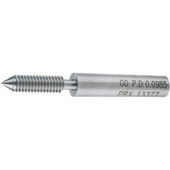 SPI - #4-48, Class 2B, 3B, Single End Plug Thread Go Gage - Steel, Size 00 Handle Not Included - Caliber Tooling