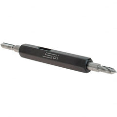 SPI - #5-40, Class 3B, Double End Plug Thread Go/No Go Gage - Steel, Size 00 Handle Included - Caliber Tooling