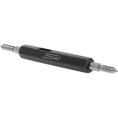 SPI - #5-44, Class 2B, Double End Plug Thread Go/No Go Gage - Steel, Size 00 Handle Included - Caliber Tooling