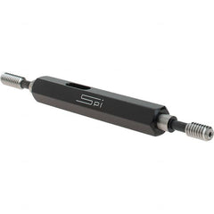 SPI - #8-32, Class 2B, Double End Plug Thread Go/No Go Gage - Steel, Size 0 Handle Included - Caliber Tooling