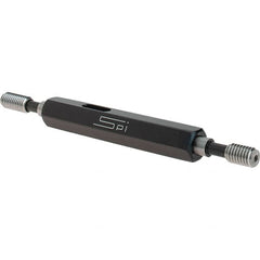 SPI - #10-32, Class 2B, Double End Plug Thread Go/No Go Gage - Steel, Size 0 Handle Included - Caliber Tooling