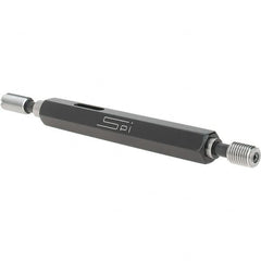 SPI - 1/4-32, Class 2B, Double End Plug Thread Go/No Go Gage - Steel, Size 1 Handle Included - Caliber Tooling