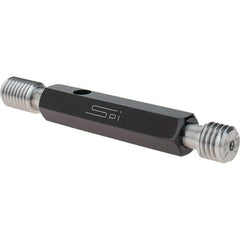 SPI - 5/8-11, Class 2B, Double End Plug Thread Go/No Go Gage - Steel, Size 3 Handle Included - Caliber Tooling