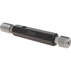 SPI - 5/8-18, Class 3B, Double End Plug Thread Go/No Go Gage - Steel, Size 3 Handle Included - Caliber Tooling