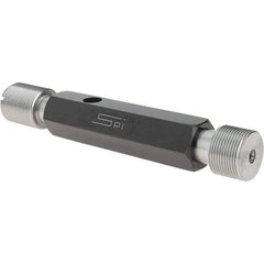 SPI - 7/8-20, Class 2B, Double End Plug Thread Go/No Go Gage - Steel, Size 4 Handle Included - Caliber Tooling