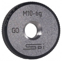 SPI - M36x3 Go Single Ring Thread Gage - Class 6G, Oil Hardened Nonshrinking Steel (OHNS), NPL Traceability Certification Included - Caliber Tooling