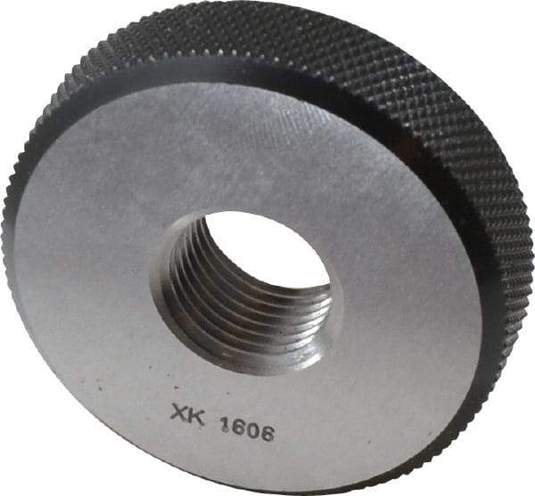 SPI - M16x1.5 Go Single Ring Thread Gage - Class 6G, Oil Hardened Nonshrinking Steel (OHNS), NPL Traceability Certification Included - Caliber Tooling