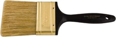 Wooster Brush - 3" Flat Hog Varnish Brush - 2-15/16" Bristle Length, 6-1/4" Plastic Beavertail Handle - Caliber Tooling