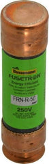 Cooper Bussmann - 125 VDC, 250 VAC, 50 Amp, Time Delay General Purpose Fuse - Fuse Holder Mount, 76.2mm OAL, 20 at DC, 200 (RMS) kA Rating, 13/16" Diam - Caliber Tooling