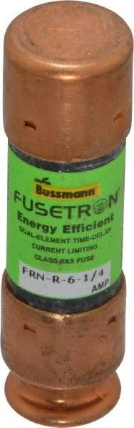 Cooper Bussmann - 125 VDC, 250 VAC, 6.25 Amp, Time Delay General Purpose Fuse - Fuse Holder Mount, 50.8mm OAL, 20 at DC, 200 (RMS) kA Rating, 9/16" Diam - Caliber Tooling